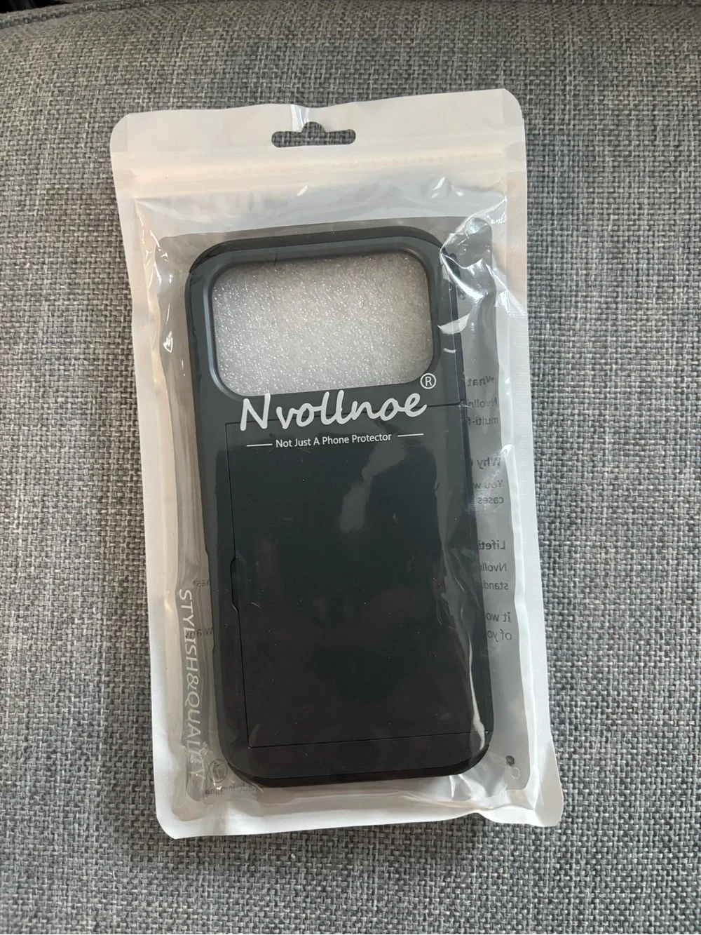 Navy iPhone 17 Pro Wallet Phone Case